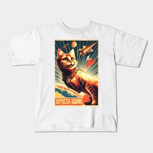 Space cat Kids T-Shirt